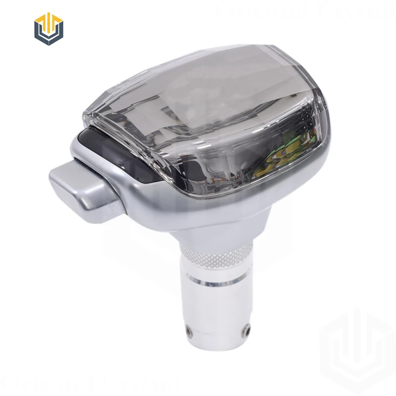 مقبض ناقل الحركة الكريستالي LED مناسب لسلسلة كيا ذات سبعة ألوان خفيفة من النوع c لرأس تروس الشحن