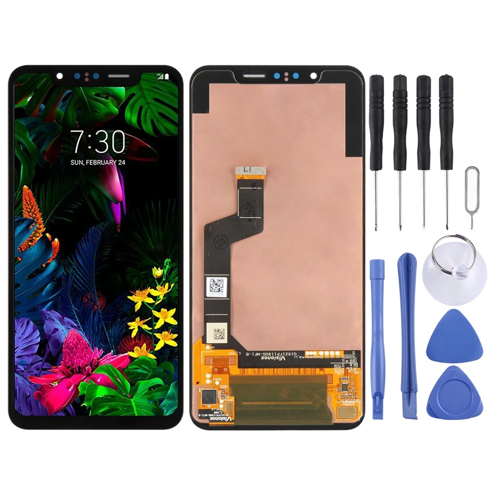 

ЖК-экран для LG G8s ThinQ с дигитайзером, полная сборка, дисплей для телефона, ЖК-экран, ремонт, Запасная часть