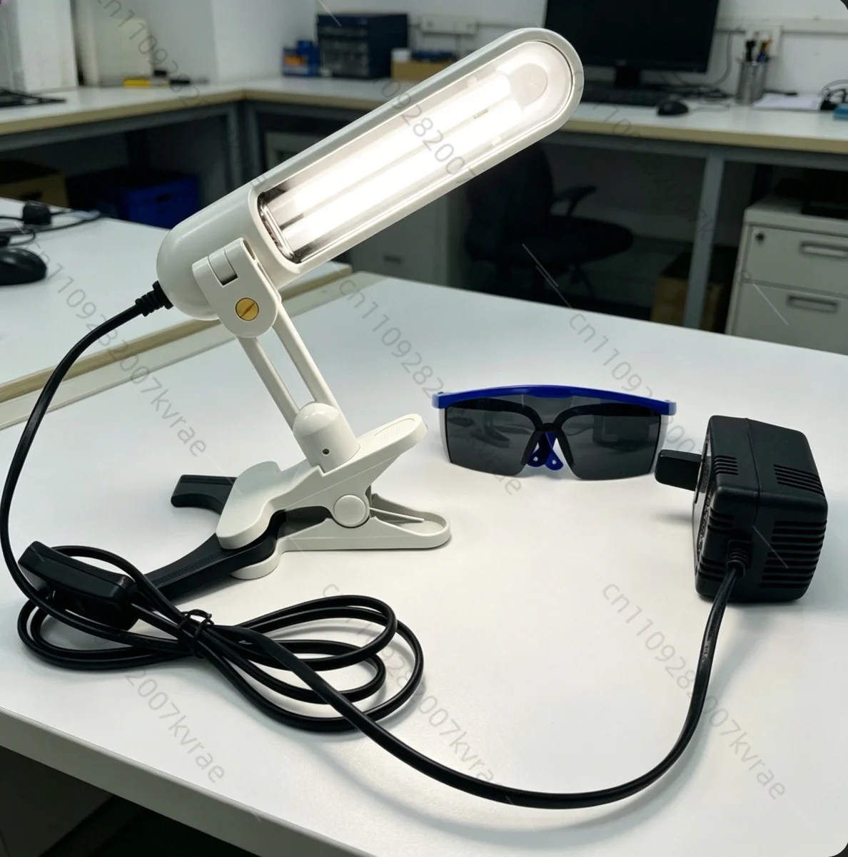 UVB UV Light Source Imported Lamp Tube Wavelength 311nm Scientific Research Experiment Biological Aging Test Clip on 9W Lamp