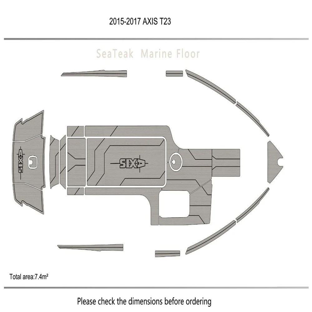 2015-2017 AXIS T23 Cockpit Swim platform 1/4