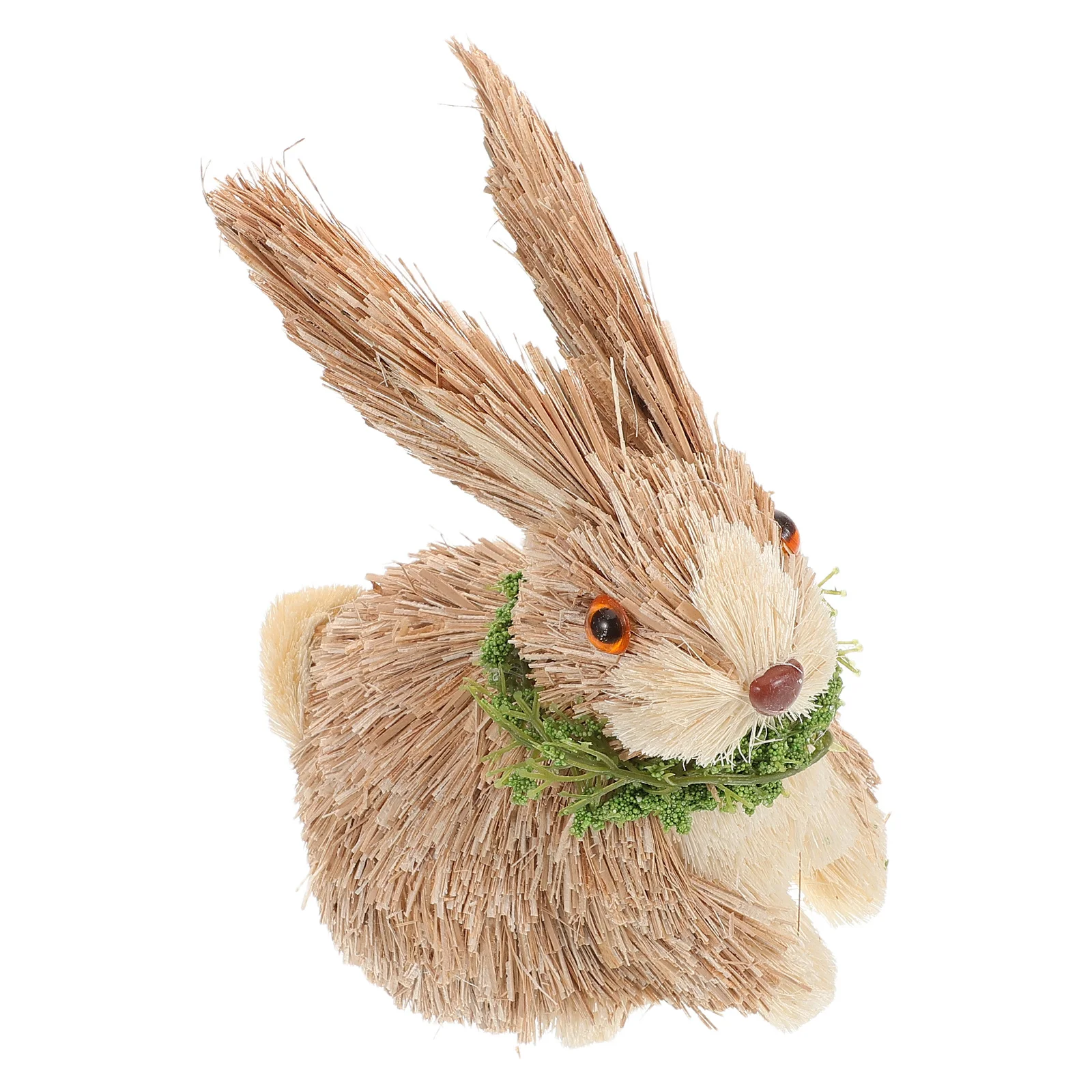 Adorável estatueta de coelho de páscoa para decoração de mesa de fazenda ornamento de coelho fofo para decoração de festa de páscoa e coelho de primavera cent