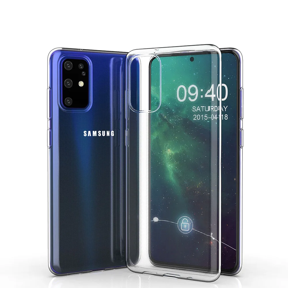 Clear Phone Case For Samsung Galaxy S20 Plus S7 S8 S9 S10 S20 Note 8 9 10 20 Ultra A10 A20 A30 A40 A50 A70 transparent Soft Case