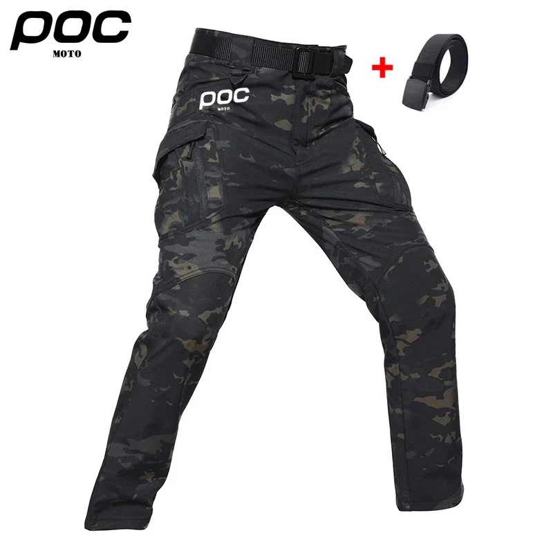 MOTO POC Cycling Long Pants Men's Road Racing Mountain Bike Trousers Motocross Bicycle Bottoms Mtb Enduro Pant Pantalon Ciclism