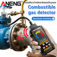 ANENG GN807 Gas Leak Detector Combustibler 50~10000PPM Methane Detection Various Flammable Gases Sound And Light Alarm Test Tool