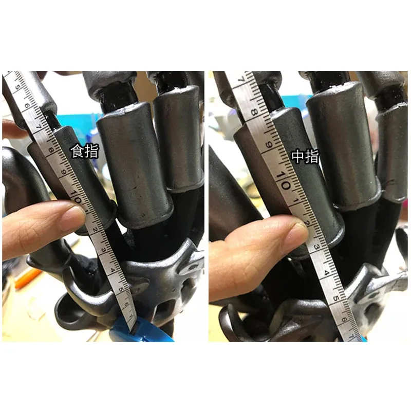 Accesorios de Cosplay de Anime Violet Evergarden, guantes de armadura, extremidad Artificial mecánica, Carnaval de Halloween, hecho a mano personalizado