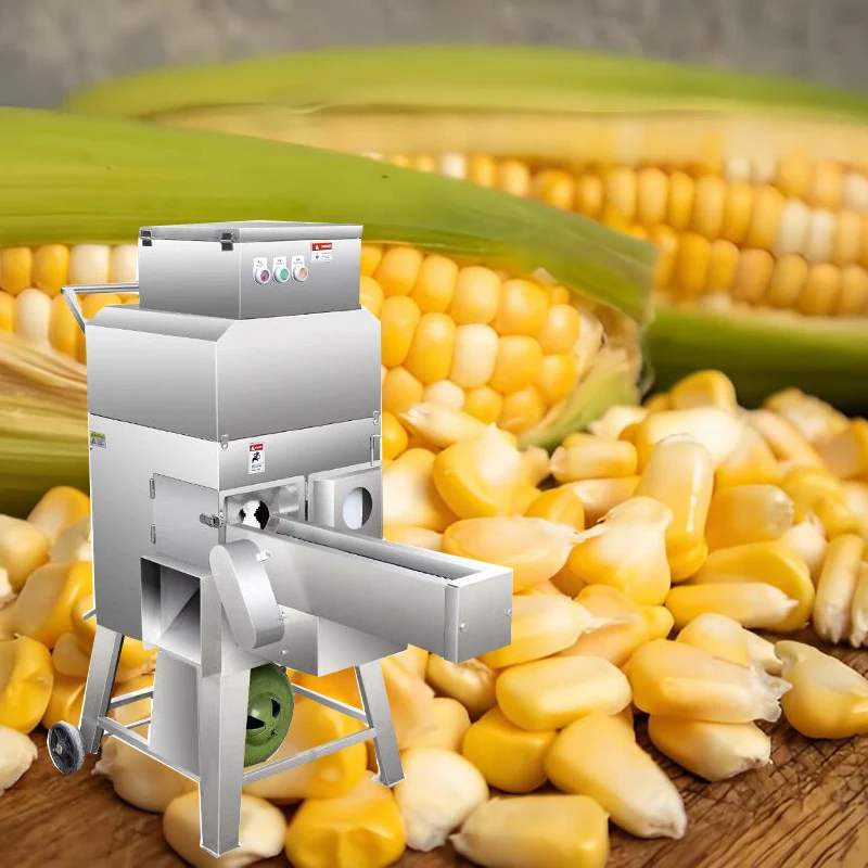 

Быстрая молотарка для свежей кукурузы Коммерческая молотарка для шелушения кукурузы и молотарка для зеленой кукурузы