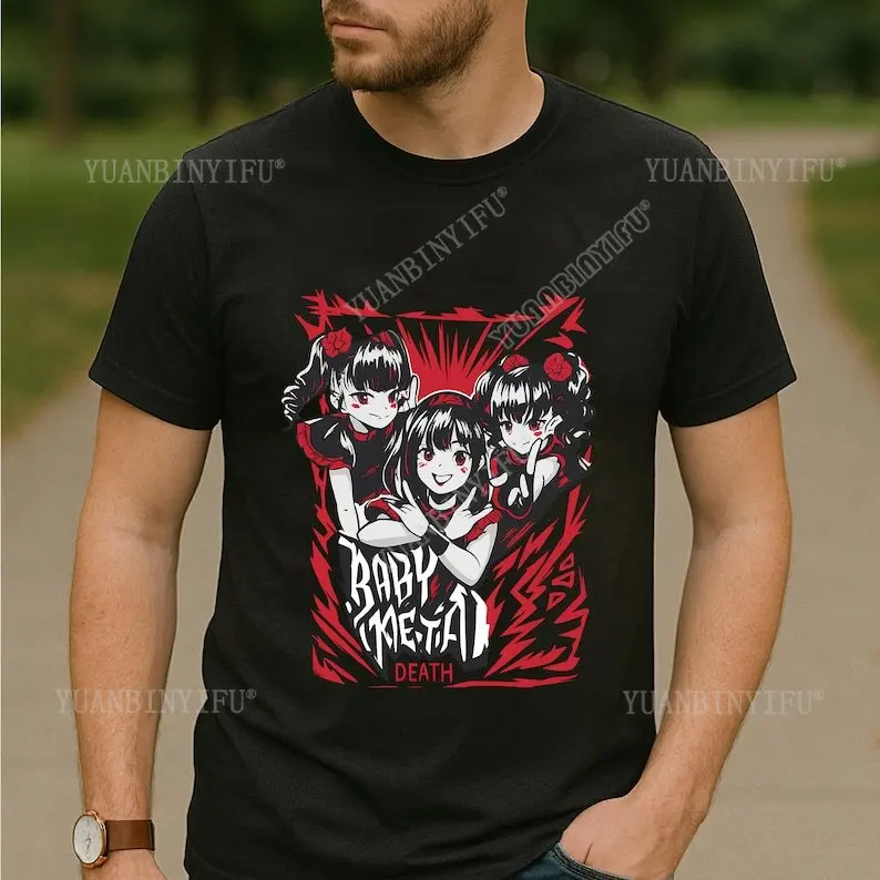 

Babymetal T-Shirt, Gimme Chocolate Song Tee, Japanese Metal Band Merch, Unisex Rock Shirt, Kawaii Metal Clothing