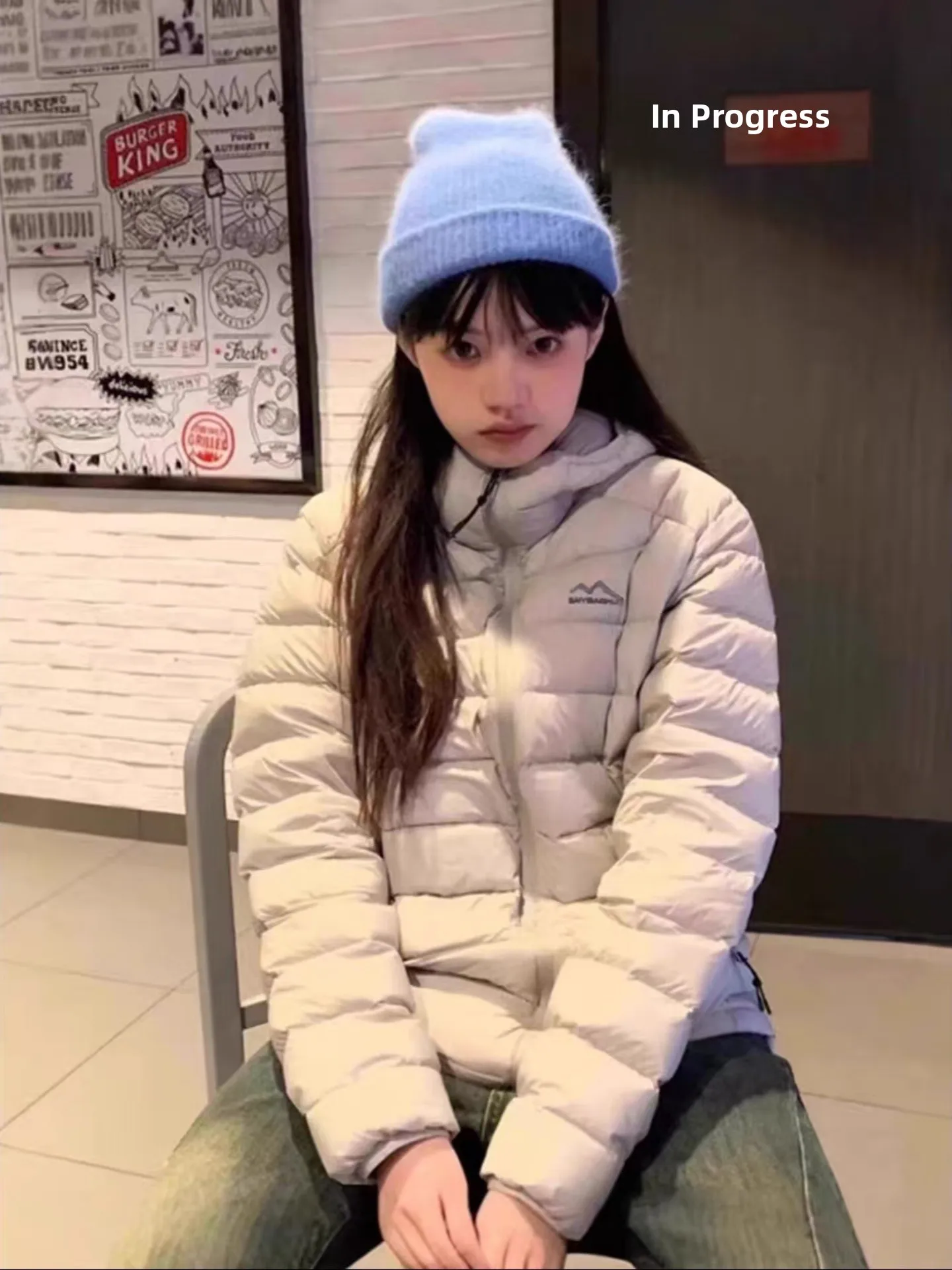 

Cleanfit легкое стеганое хлопковое пальто мужское зимнее ленивое пальто с капюшоном и воротником-стойкой, антихолодная теплая верхняя одежда