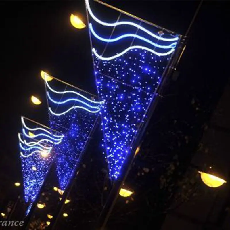 

Custom. LED decoration Pole Motif Light Street low price outdoors light