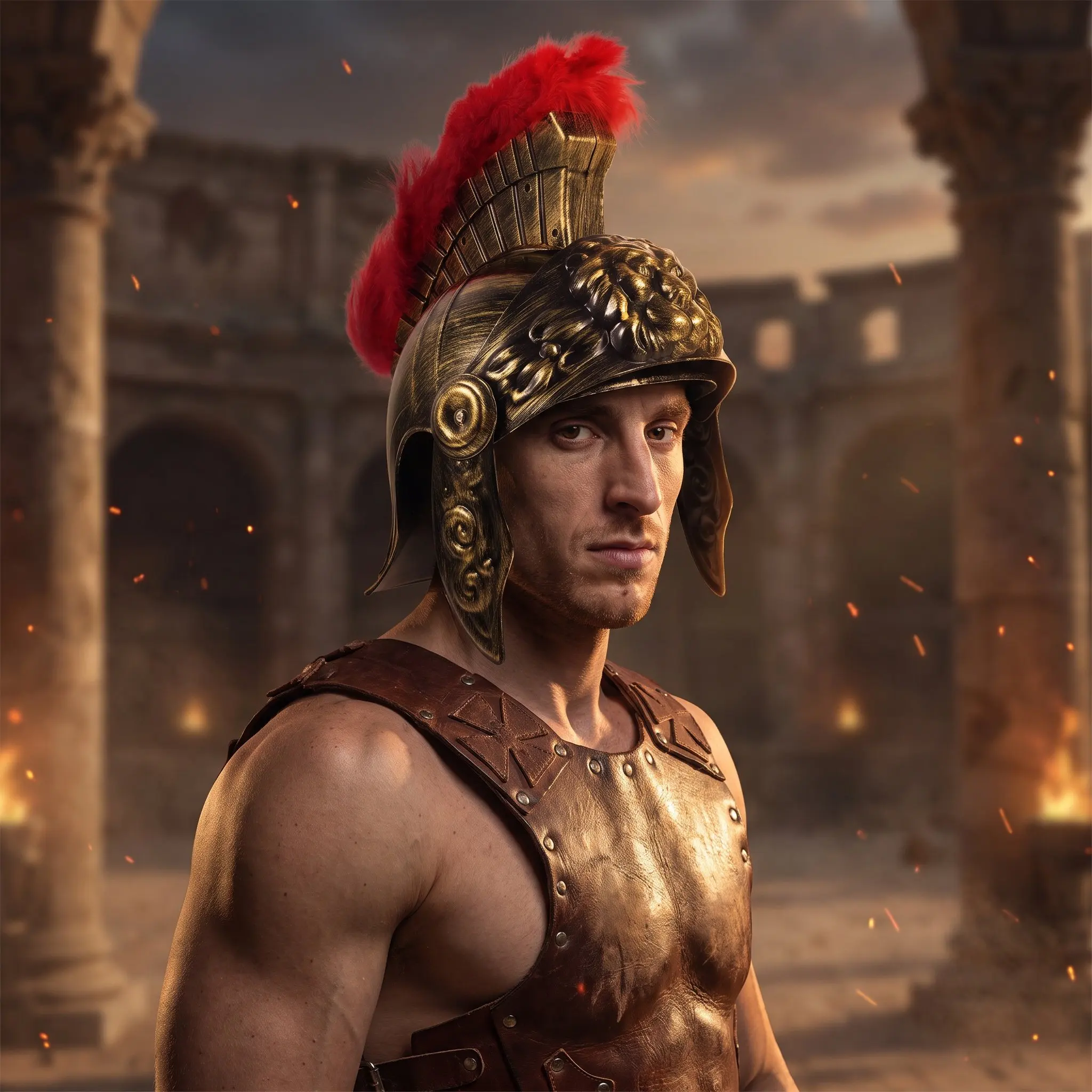 Antique Roman Soldier Helmet Prop Halloween Decorations Costume Helmet Warrior Helmet Cosplay Costume Ancient Roman Hats