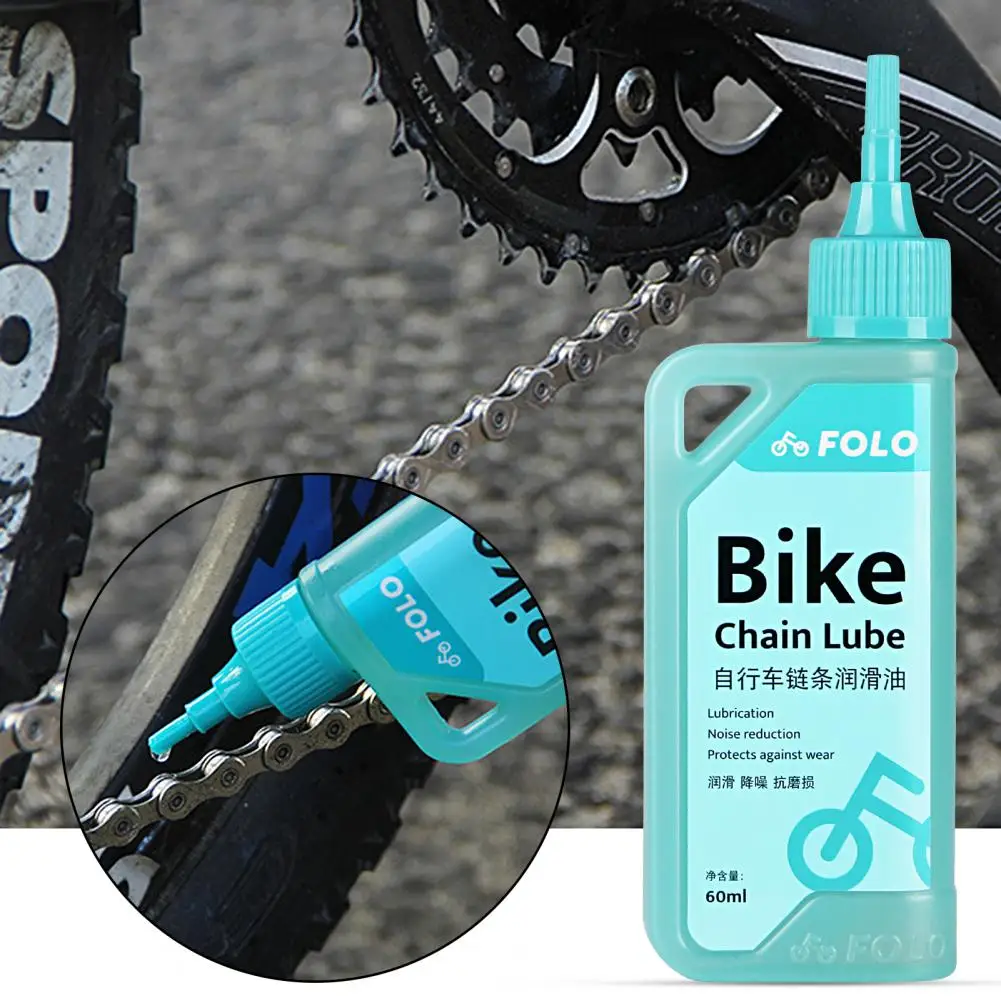 60ml Universal 	Bicycle Lubricating Oil Evenly Bicycle Lubricating Oil MTB Bike Chain Cleaner Anti-dust Bicycle Lubrication