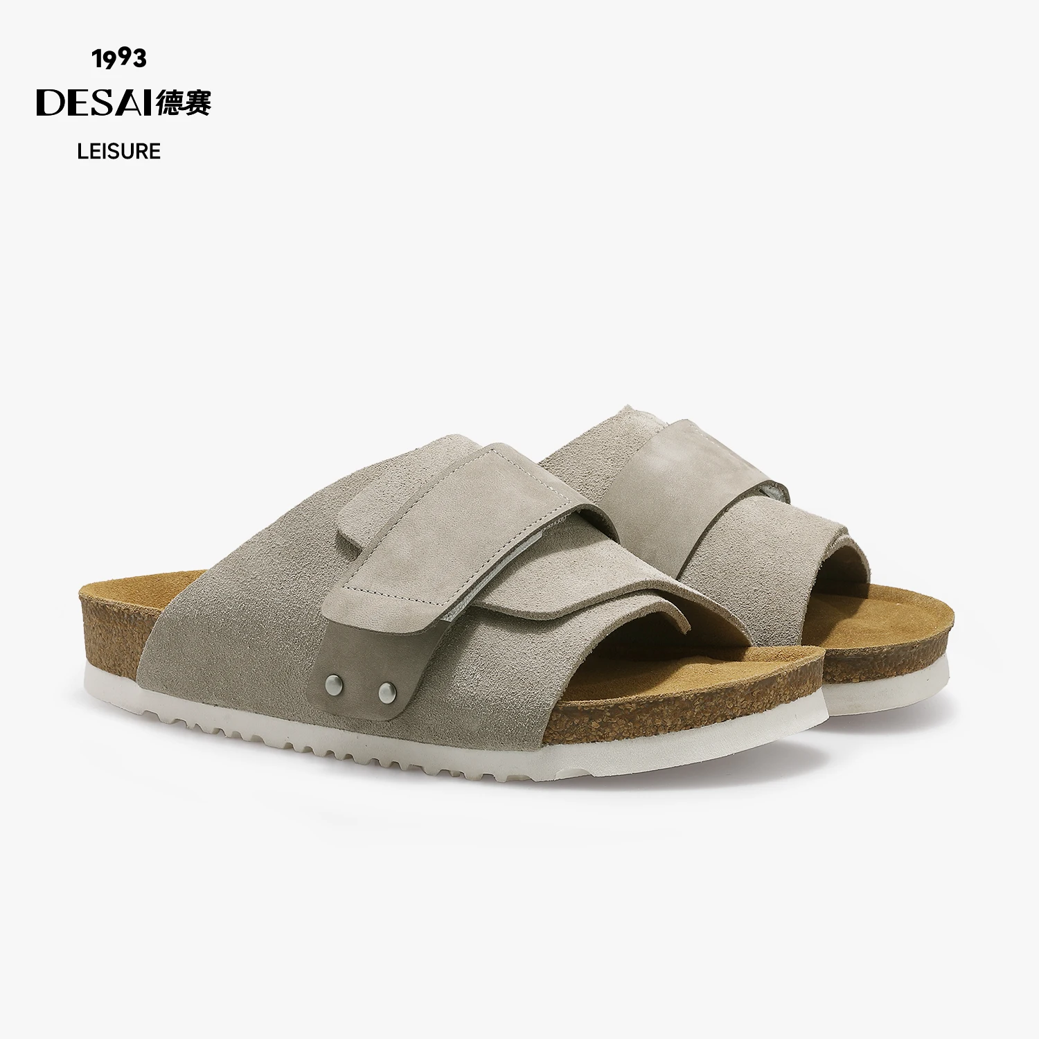 

DESAI. Легкие, нескользящие и повседневные. Эти мужские тапочки на толстой подошве идеально подходят для использования на пляже.