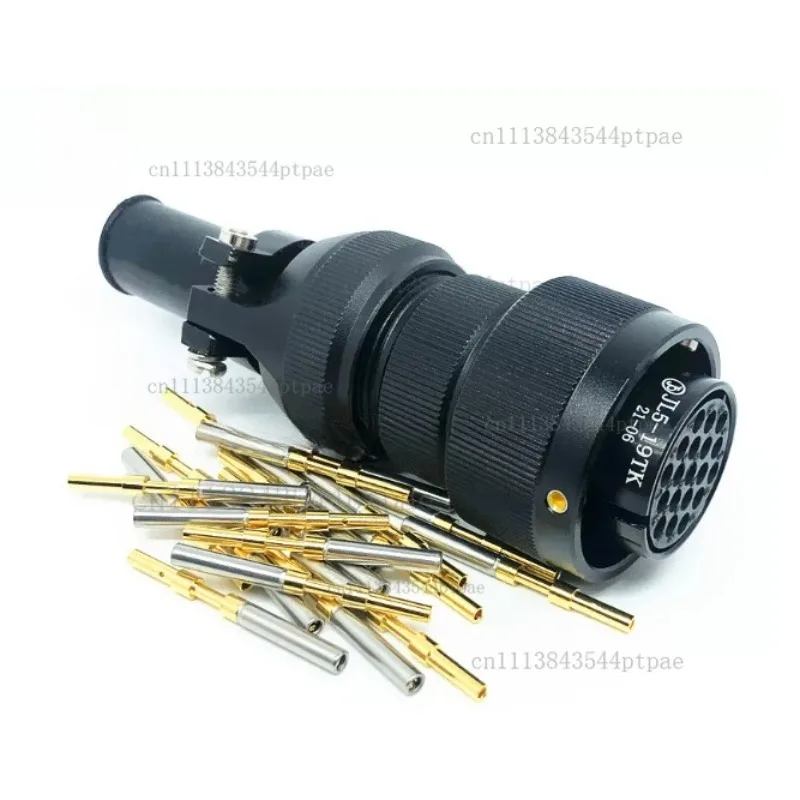Spot 19-pin plug socket JL5-19TK ZJ TJ ZK round locomotive electrical connector male and female