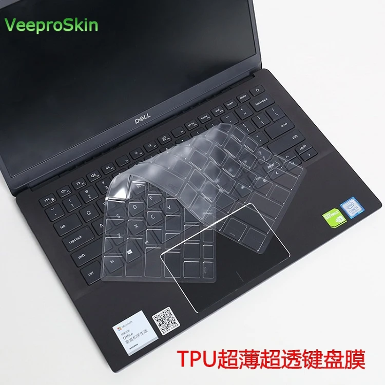 TPU Clear  Laptop Keyboard cover Protector skin for Dell Xps 15 9575 Xps15 9575 15 9575 15.6 Inch 2019