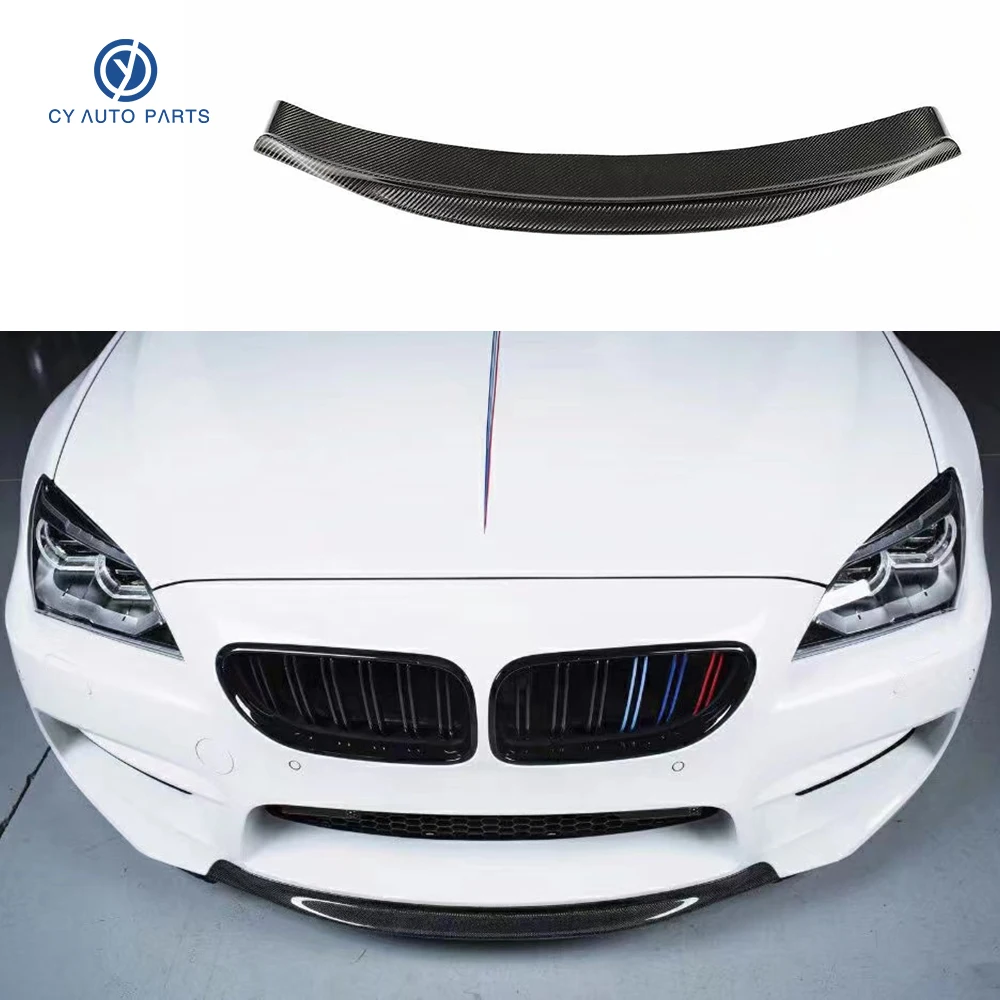 Carbon Fiber RKP Style Bumper Front Lip Diffuser Splitter Car Body Kit For BMW 6 Series M6 F12 F13 2012-2019