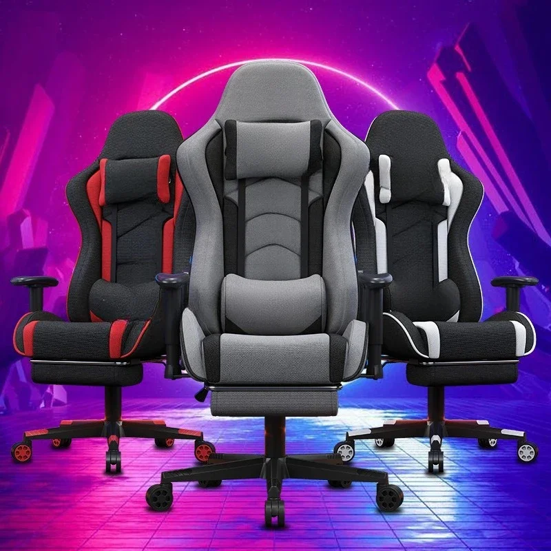 Gaming-Stuhl, Spiel, sitzend, bequem, liegend, Zuhause, Büro