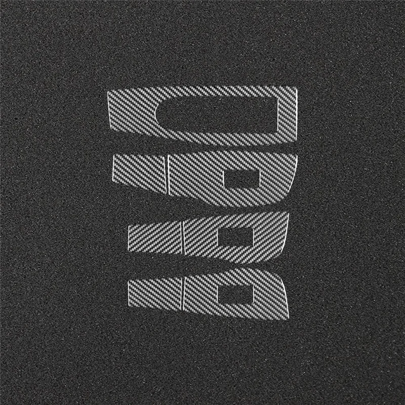 

For Mazda 3 Axela 2020-2024 Carbon Fiber Car Window Lift Switch Panel Cover Trim Sticker Interior Accessories
