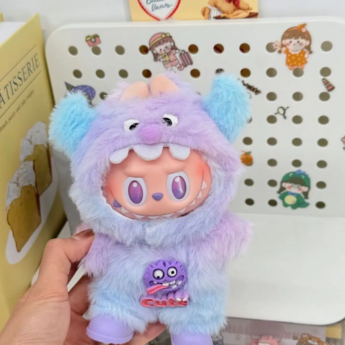 

For Labubu Doll Can Be Dressed in A Set of Baby Clothes To Replace The Pendant 17cm