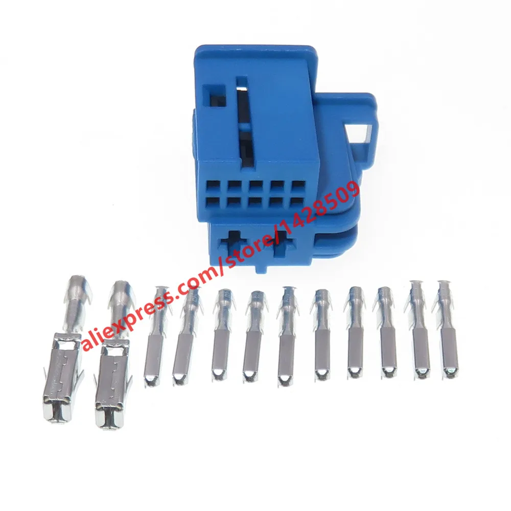 1 Set 12 Pin Car Parts Auto Replacement Unsealed Socket Composite Connector Automotive Electric Cable Plug