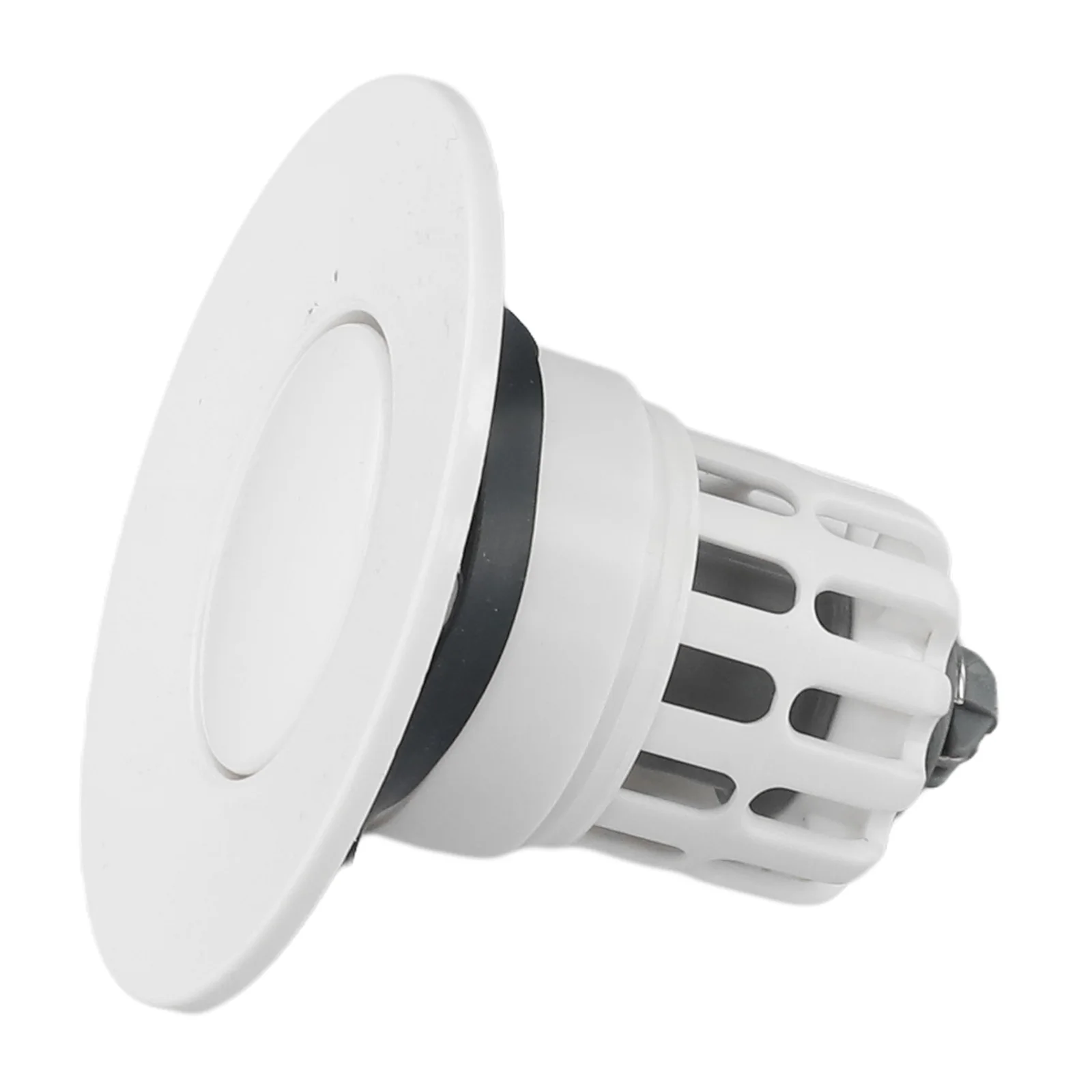 Press Type Basin Drain Filter Element with Optimized Geometry for Maximized Drainage Rate and Minimal Clog Risk