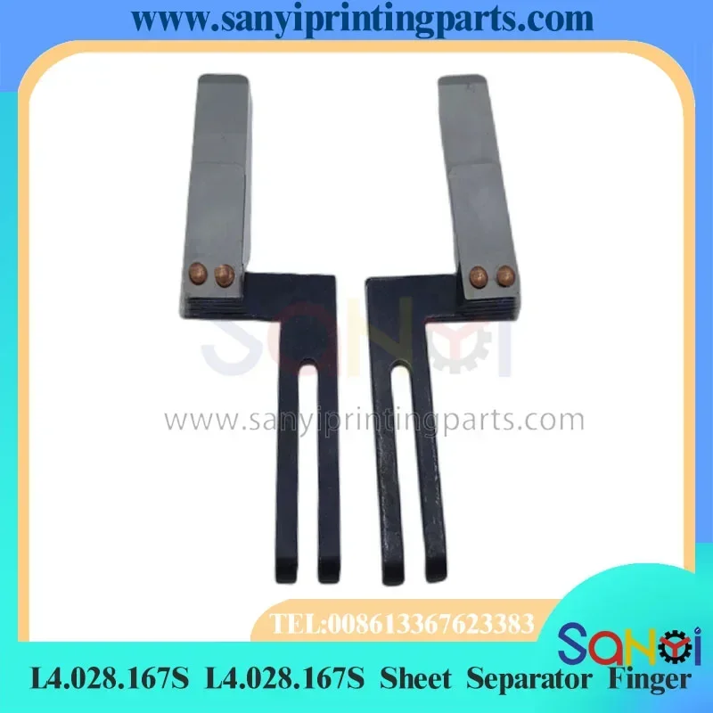 5 Set Sheet Separator Finger L4.028.167S L4.028.168S For Heidelberg SM102 CD74 XL75 SM74 Printing Machine Parts