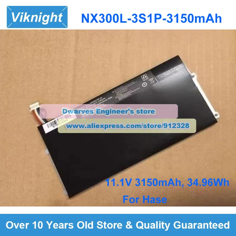 

Genuine 11.1V 3150mAh 34.96Wh Battery ICP595370P-3S NX300L-3S1P-3150mAh For Hasee HL401 X4-KL7S1 X4-SL5S1 X4-SL5T1 S310-I5B2