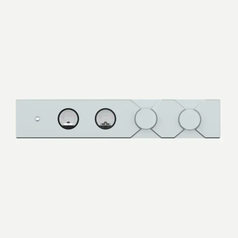 430*82*308/358mm Alle Aluminium Power Verstärker Chassis Gehäuse Vu Meter für Vorverstärker DIY Verstärker audio Fall Shell