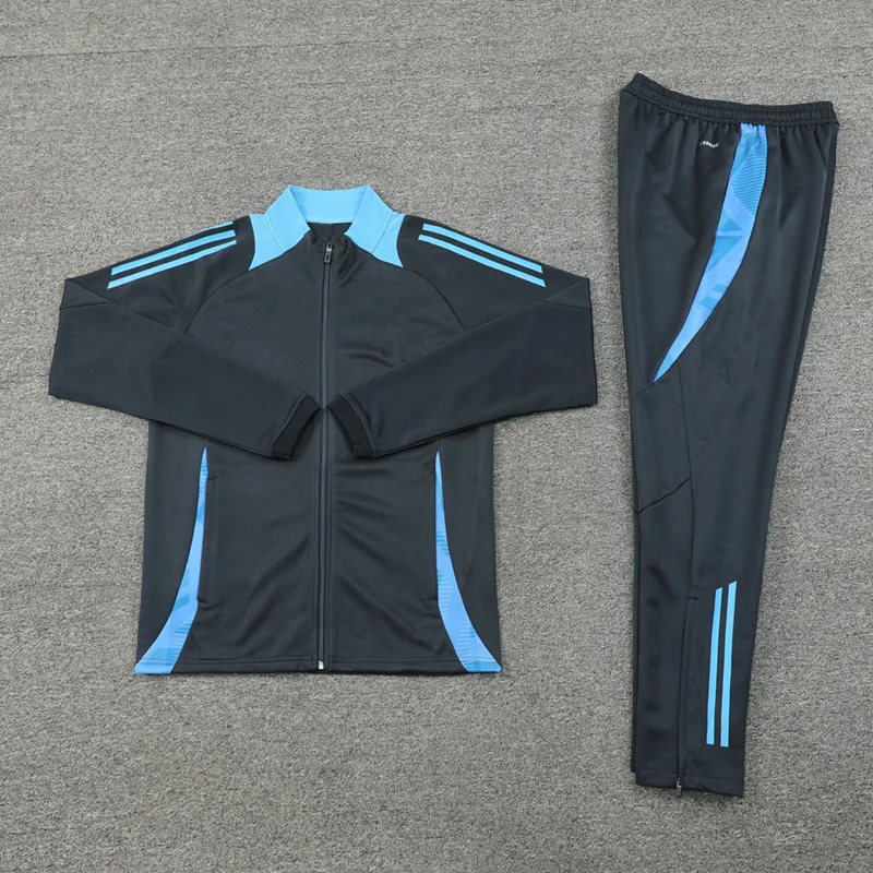 2425 Men sports set soccer Argentino Fans Jacket Training wear games Jerseys football Kit Tops and trousers Leisure