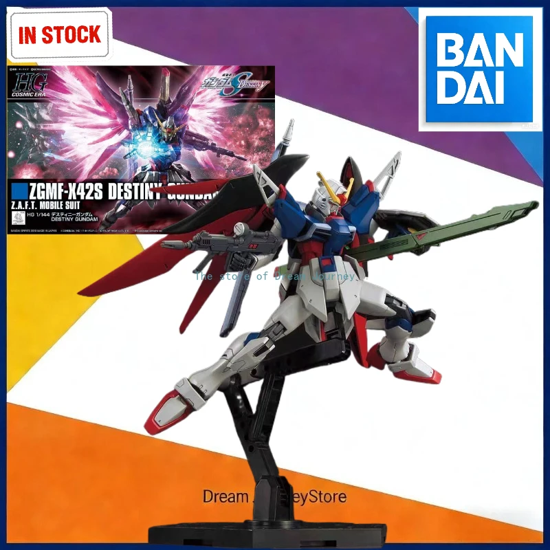 

В наличии оригинальная сборная модель Bandai HGCE 224 1/144 SEED DESTINY Destiny Gundam Reborn Edition.