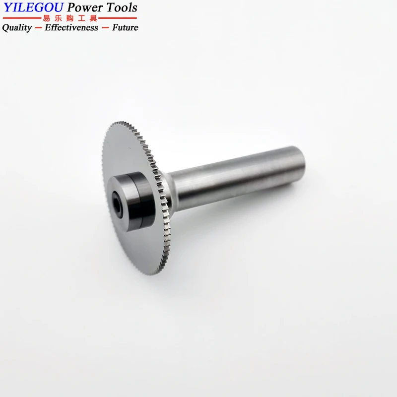 60 70 80 90 100mm Tungsten Steel Circular Saw Blade 85mm Sliod Carbide Milling Cutter, End Milling CNC Saw Blade 22mm Cutter Bar