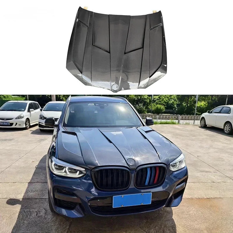 X3 X4 X X4M LD Style Carbon Fiber Engine Bonnet Engine Hood for  X3 G01 X4 G02 X F97 X4M F98 2018-2025