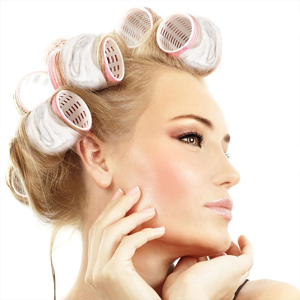 

2 Sets Beauty Coil Strips for Makeup Nail Art Hair Styling Skin Care Disposable Natural Cotton Cotton Beauty Coil Roll