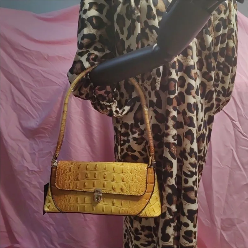 JIAERDI اليابانية الرجعية التمساح تنقش حقيبة يد المرأة Harajuku الساخن الفتيات حقيبة كتف السيدات الفاخرة خفيفة الوزن محفظة Y2k 2025