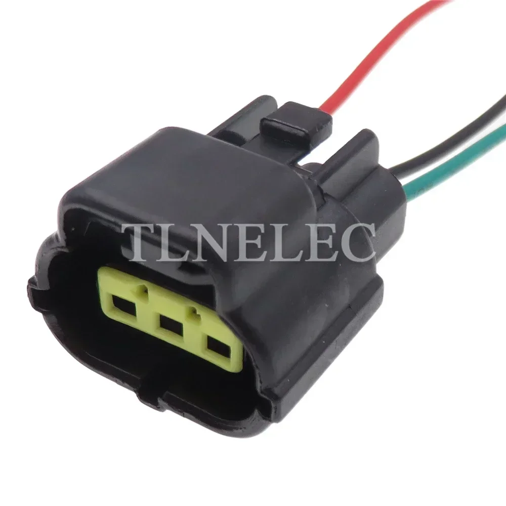 3 Pin Way Auto Throttle Sensor Sealed Socket With Wires Car Oxygen Sensors Waterproof Connectors 174357-2 368523-1 174359-2
