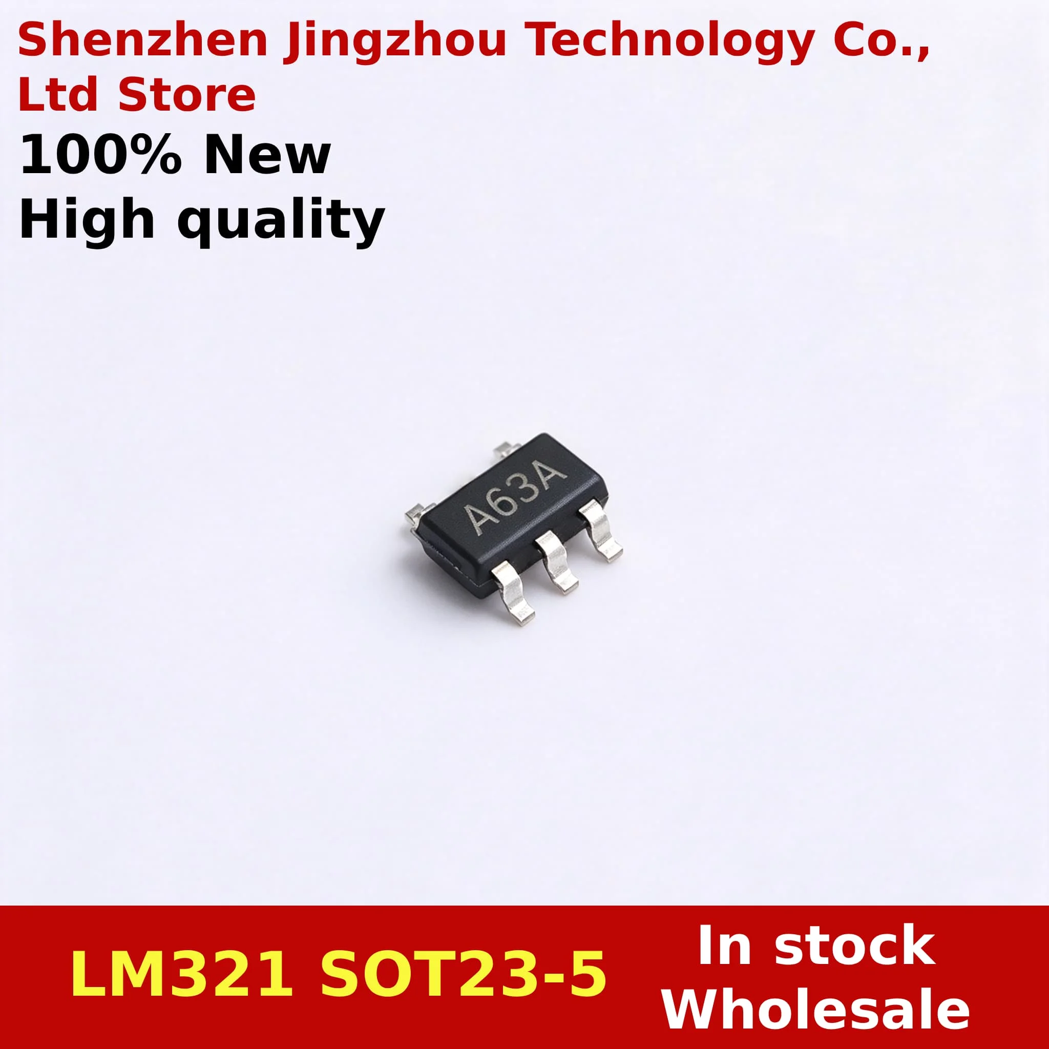(100PCS) 100% New LM321 SOT23-5 SOT23 Low Power Single Op Amp General Operational Amplifier SMD IC In Stock