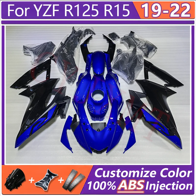 Motorcycle Fairing for Yamaha YZFR125 YZF R15 R125 2019 2020 2021 2022 Fairings Kit YZF-R125 YZFR15 19-22 Bodywork Plastic Cover