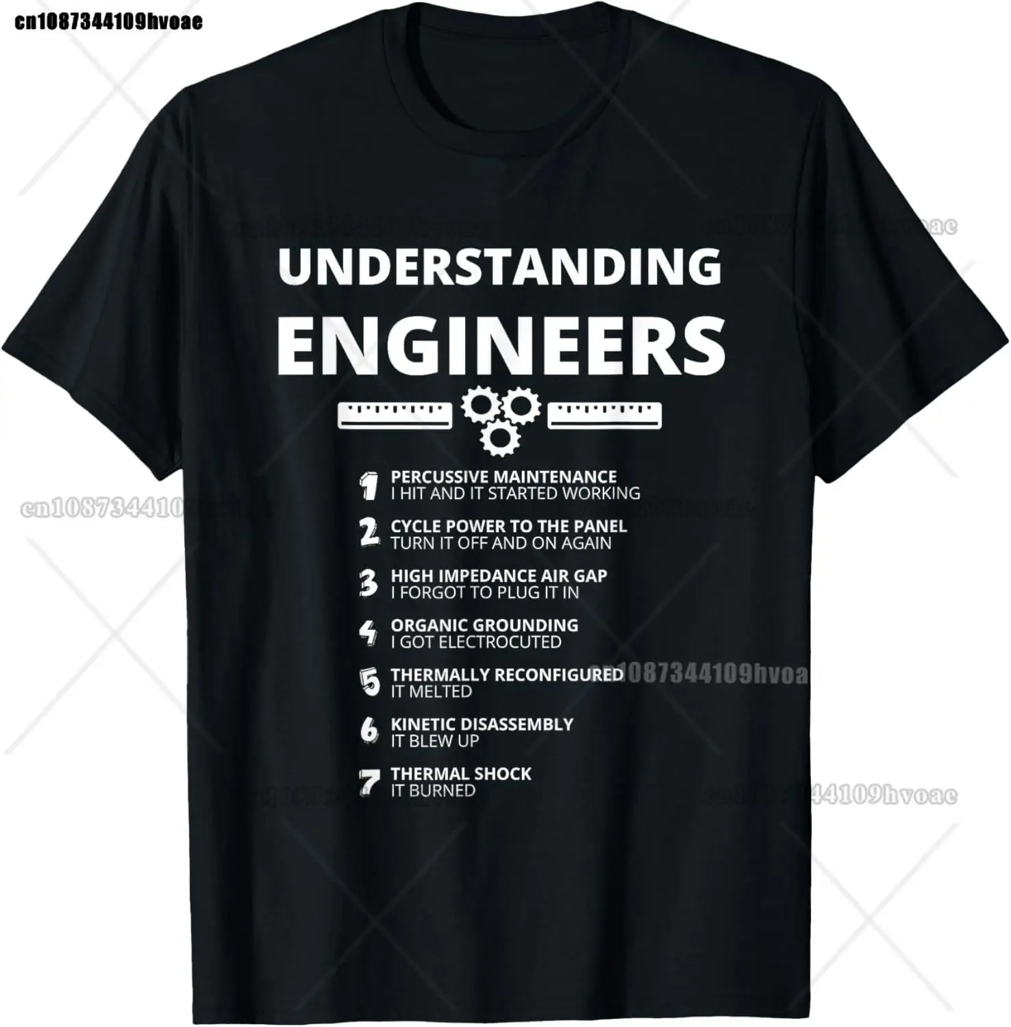 Understanding Engineers Funny Sarcastic Engineering Gift T-Shirt