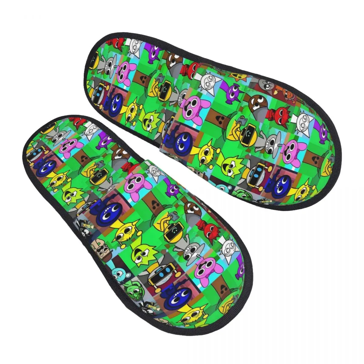 

Custom Game Sprun-Ki Memory Foam Slippers Women Cozy Warm House Slippers