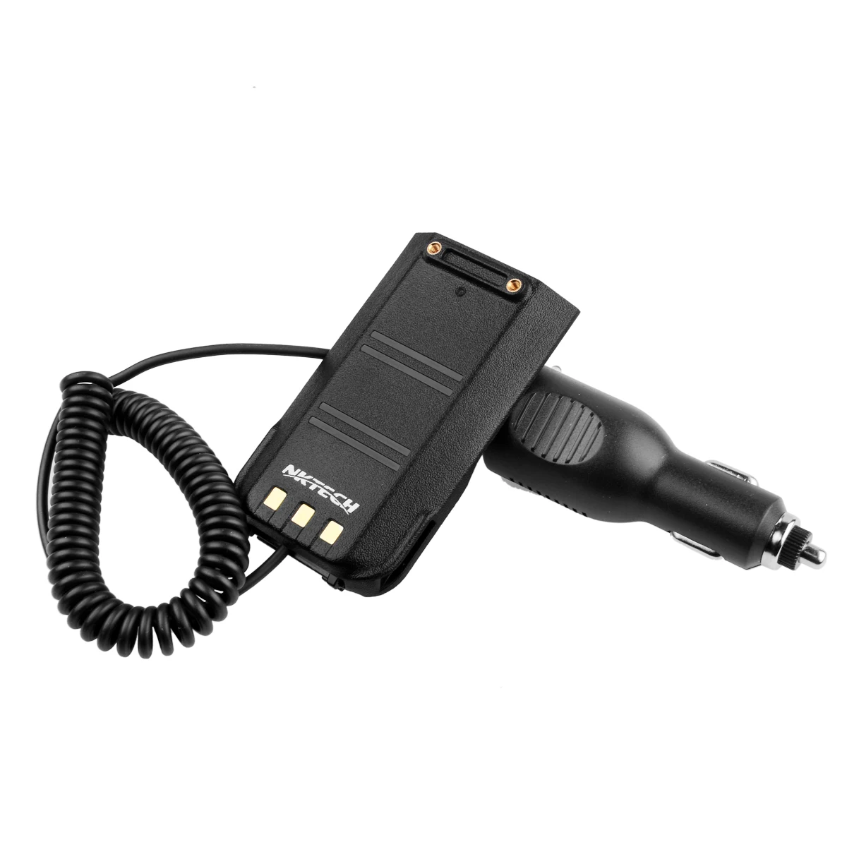 NKTECH-cargador de batería para coche, eliminador de batería de 12-24V para TYT, MD-380, MD-380GPS, GPS, MD-390, Radio móvil Digital, transceptor DMR