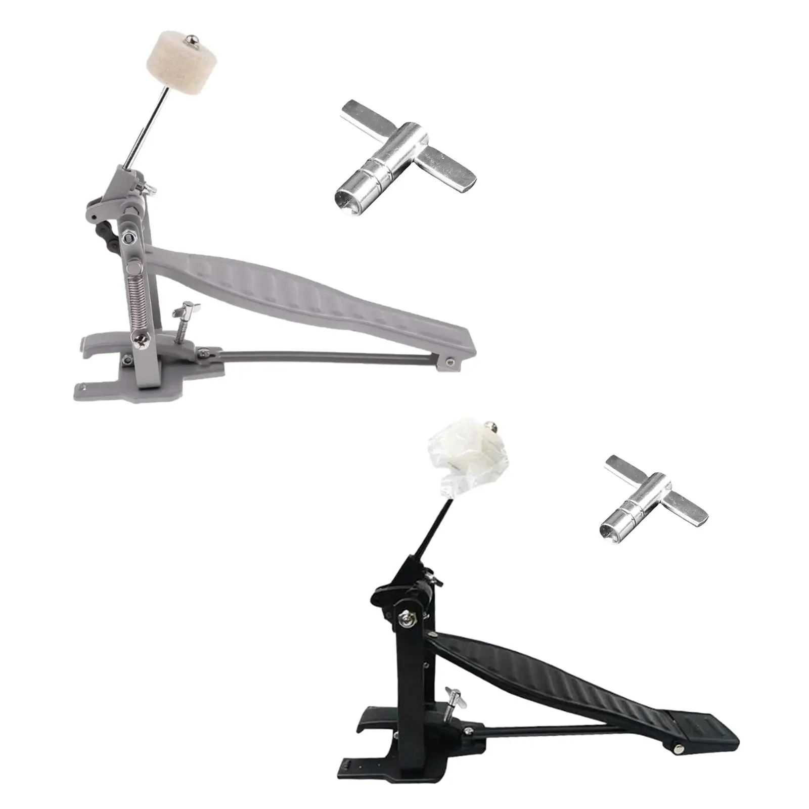 Single Bass Drum Pedal Drummer Gifts Kick Drum Pedal for Performance Beginner