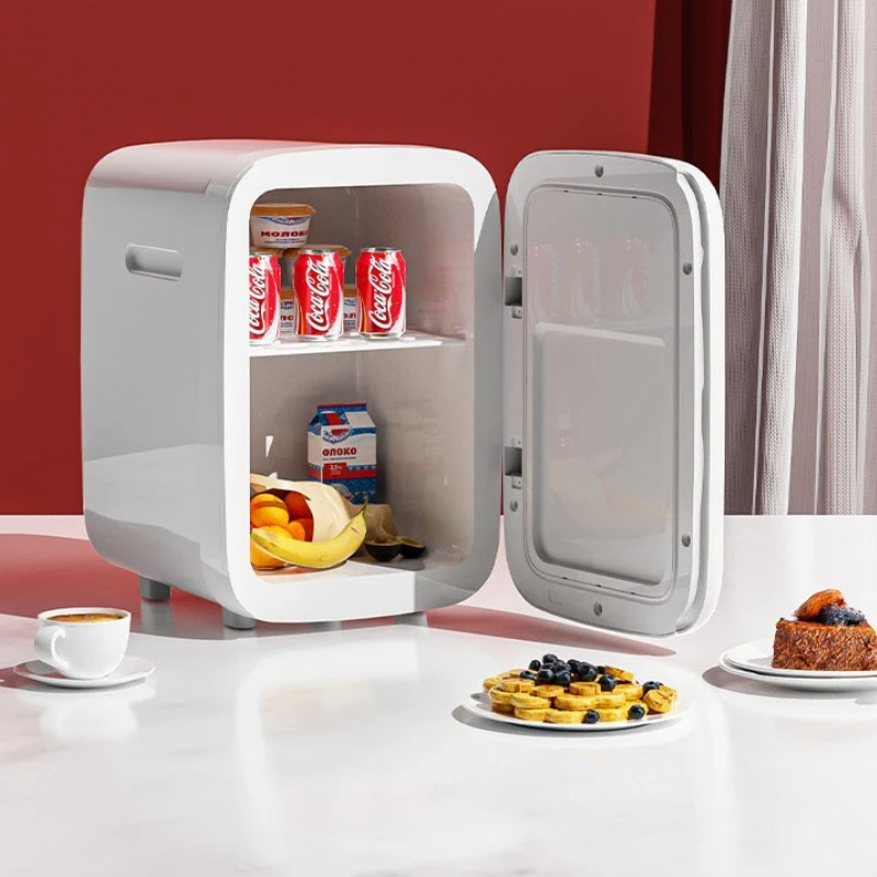 ‌ 스마트 터치스크린 20L 냉동고 - 사무실/가정용 미니 냉장고 (듀얼 모드 대용량 저소음 화장품 보관 냉장고)