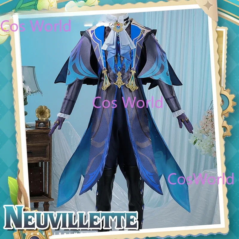 

Neuvillette Cosplay Costume Game Genshin Impact Cosplay【XS-3XL】DokiDoki-N Fontaine Neuvillette Cosplay Men Costume Plus Size