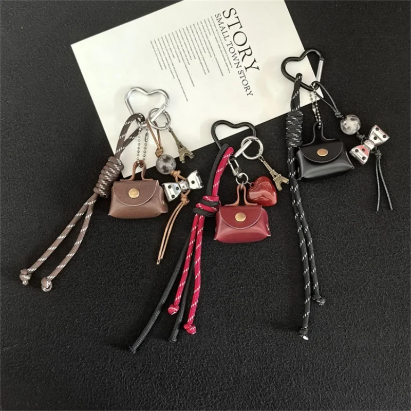 Ins Creative Sweet Cool Style Fashion Bag Hanging Decoration Phone Case Pendant Keychain Decoration Hanging Chain