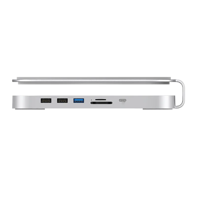A13E-Docking Station USB C Hub With Hard Drive Enclosure Type C NVME M. 2 SSD Case 4K M1 M2 For Mac Mini/For Mac Studio