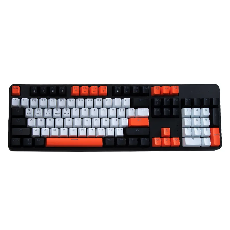 

87/104 key wireless bluetooth three-mode mechanical keyboard Qingxi e-sports gaming keyboard office tablet