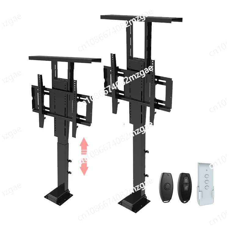 

TV electric lift bracket with roof bracket Display lift table