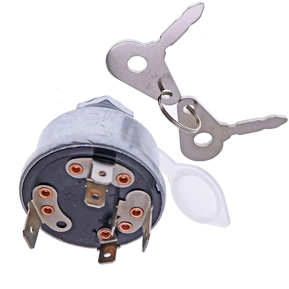 

Аксессуары для трактора с переключателем, долговечность для трактора Lucas 128SA 35670, 2 шт., ключи зажигания, 12 В/24 В, зажигание