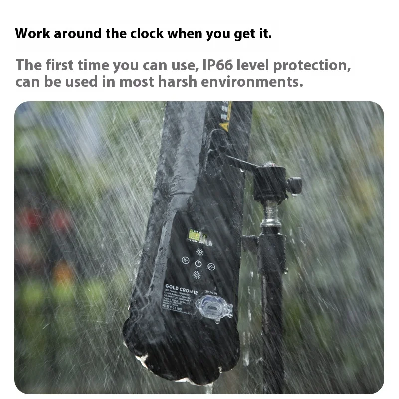 NIKEE GC12 LED Tube Light BI-Color Gas-Filled Handheld LED Light Wand CRI 95+ 2700K-6500K Photography Studio LED Lighting Custom