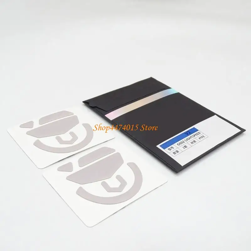 K1AA 2Pack EsportStiger โค้งงอการเล่นสเก็ตของเมาส์ร่อนเท้าแผ่นรองเมาส์สำหรับการเคลื่อนไหวแบบไร้สาย G502