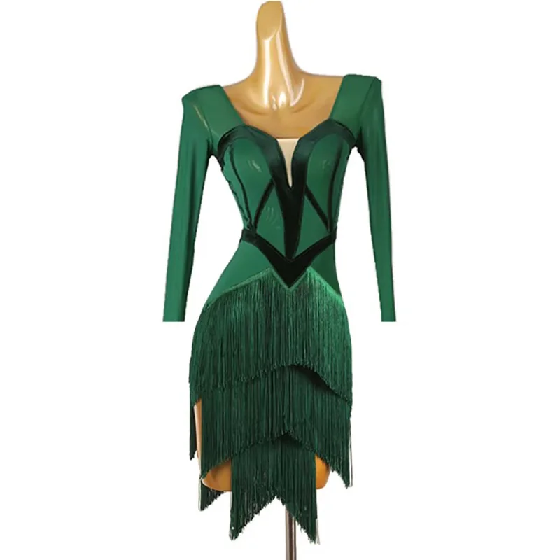 Women Tassel Mesh L…